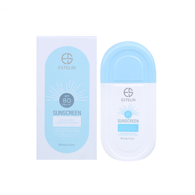 کرم ضدآفتاب استلین spf 80 بی رنگ 100 میل