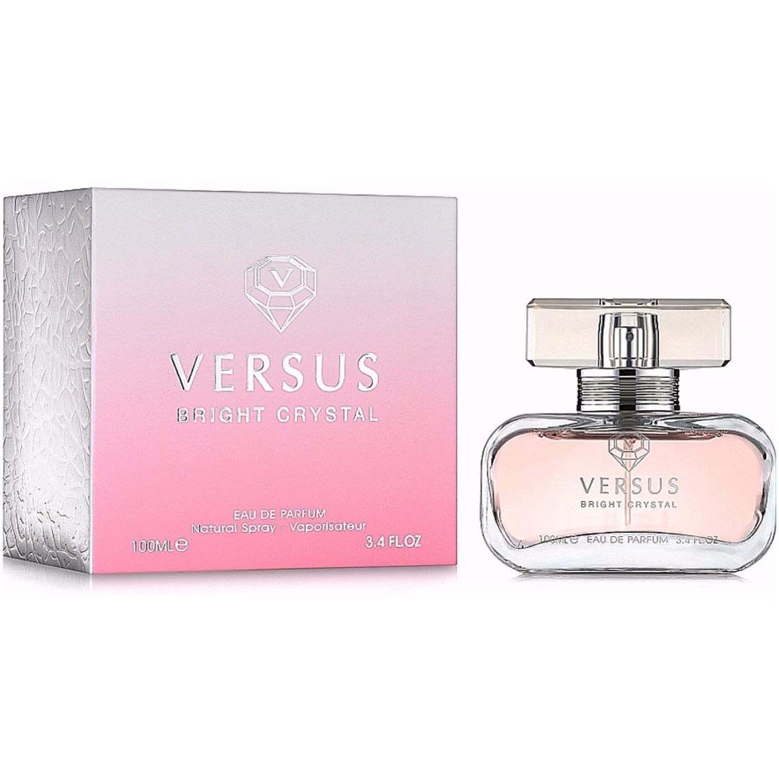 ادکلن ورساچه برایت کریستال VERSUS BRIGHT CRYSTAL حجم 100 میل  فرگرانس