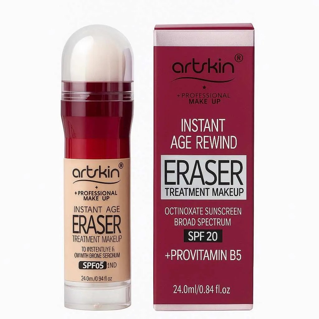 کرم پودر پد دار آرت اسکین مدل ERASER حجم 24 میل