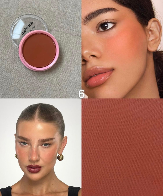 رژگونه پودری مهرونا